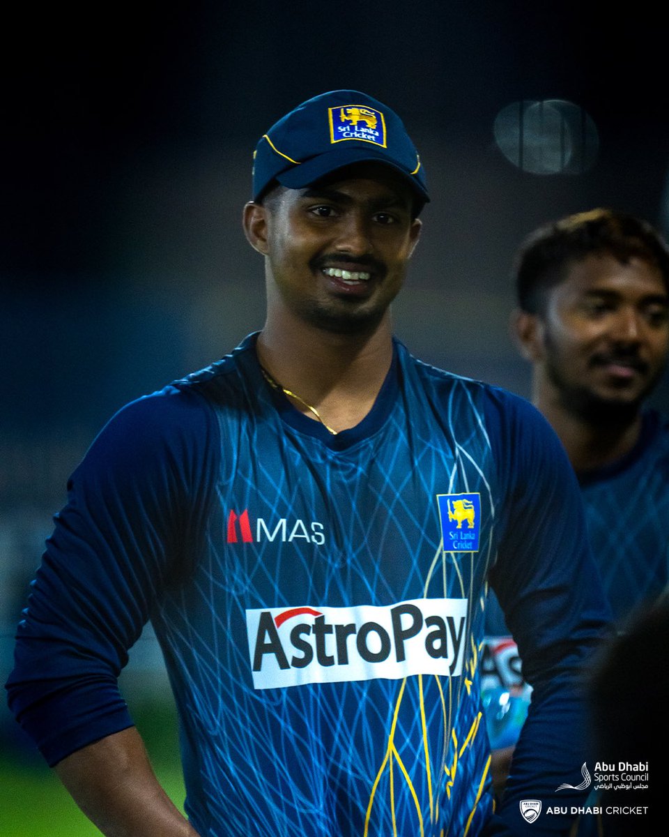 adsportshub's tweet photo. Welcome to #AbuDhabiCricket @OfficialSLC 🇱🇰🏏

#T20WorldCup preparations got under way last night for @OfficialSLC here #InAbuDhabi 👊

#LiveTheGame https://t.co/Pdemp9bkJ8