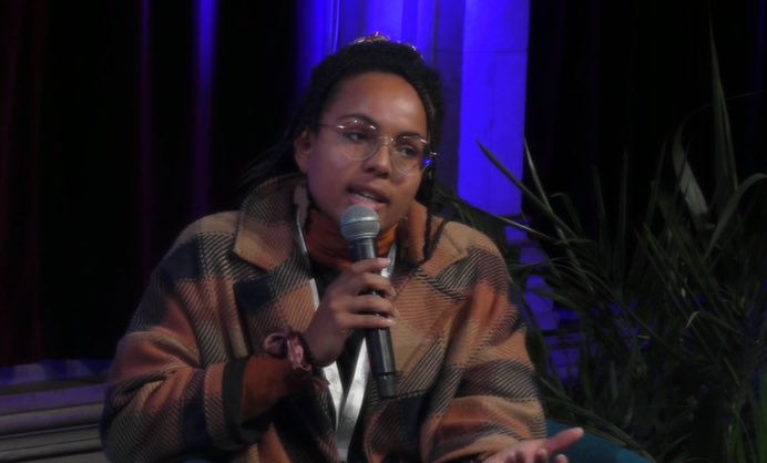 diplomacyxx's tweet photo. “We need to keep in mind that demands will change if we have different people sitting at the table. So, we need to connect the problem in our world that ignores our intersectionality.”
– Leonie Baumgarten-Egemole
#RightsForum21 #Intersectionality #RepresentationMatters https://t.co/AfnPwqvxf5