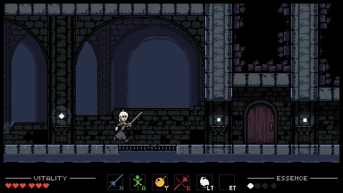 EngelhardGames's tweet photo. Okay, then let’s get this whole Twitter thing started, shall we?

Hi, I’m Dennis, a solo game dev working on ‘Nevermore’ – an action adventure about a young vampire on a journey to explore mysterious dungeons and bite a lot of tasty people.
#gamedev #indiegame #pixelart #ドット絵 https://t.co/JLD31UBR9i