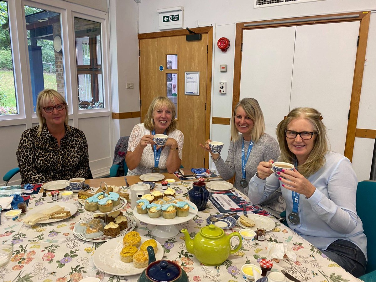 It was wonderful to welcome back our ‘Volunt-Hares’ last week, for a special afternoon tea to thank them for all they’ve done over the summer to support our <a href="/haresabouttown/">Hares About Town</a> art-trail fundraiser, which raised more than £477,000 for our free care.