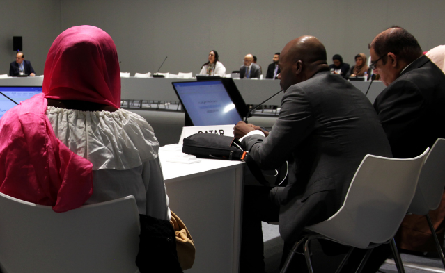 UNFCCC's tweet photo. New reports published ahead of #COP26 show that male overrepresentation in the UN climate process persists.

Learn about the @UN Climate Change gender action plan at a special event on 14 October 🔗https://t.co/sJ5WAxOHXh #ActOnTheGAP https://t.co/ScY2XXqiy9