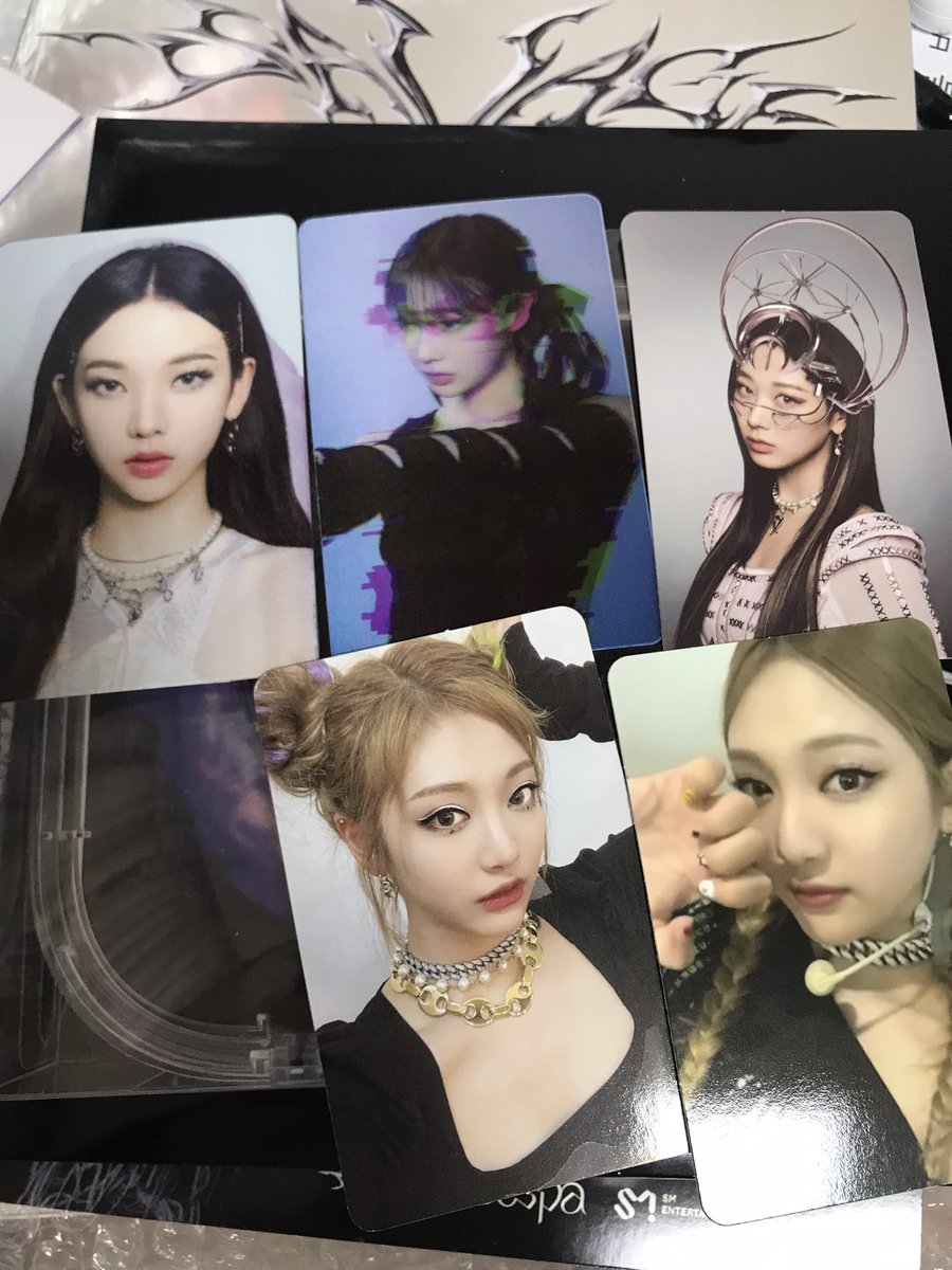 abcdef2487's tweet photo. 에스파 세비지 포카 교환

나: 싱크카리나 ar 지젤 환각지젤 뿌까닝닝 
땋은 닝닝
❤️: 모든 윈터
버전 안 맞아도 상관없어요!

카리나 지젤 윈터 닝닝 세비지 환각퀘스트 싱크다이브 포스 https://t.co/hyaUgvzbH3