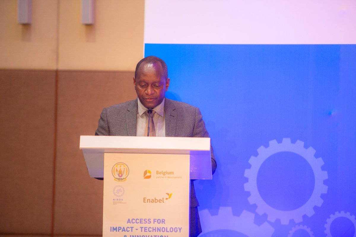 RwandaIndustry's tweet photo. @RwandaTrade PS @Yves_Bernard_N has just opened @RwandaIndustry’s 4-day #AccessforImpact -Innovation&amp;Technology event for local&amp;foreign firms in the Agriculture&amp;Urbanisation sectors on how to leverage technology and become more innovative to boost productivity and competitiveness https://t.co/d5ZaM3BdmD