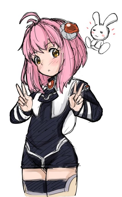 定期的にMOMOちゃん描く 