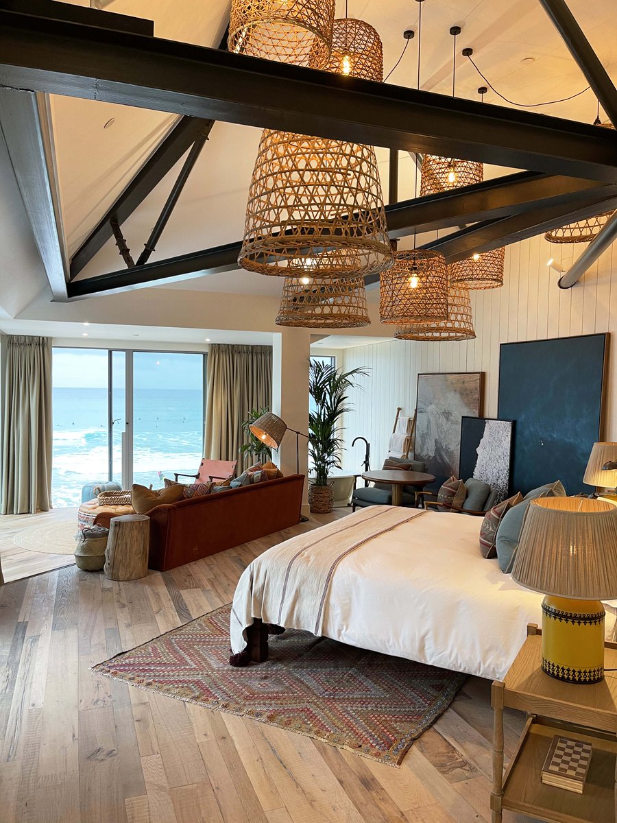 OTLWetRoomsLtd's tweet photo. Congratulations to @WatergateBay on winning the Best Interior Renovation category at the @BHotelier Awards 2021. Appointed interior designer Matt Hulme at @dynarghdesign created contemporary beach front rooms which feature our OTL SuperSlim Tile-In wet room floors. https://t.co/3iyOt0DfCV