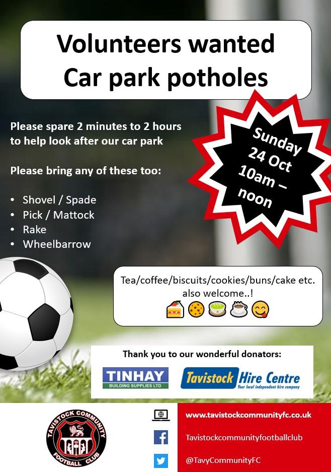 TavyCommunityFC's tweet image. Anyone who can help would be very welcome ❤🖤⚽️