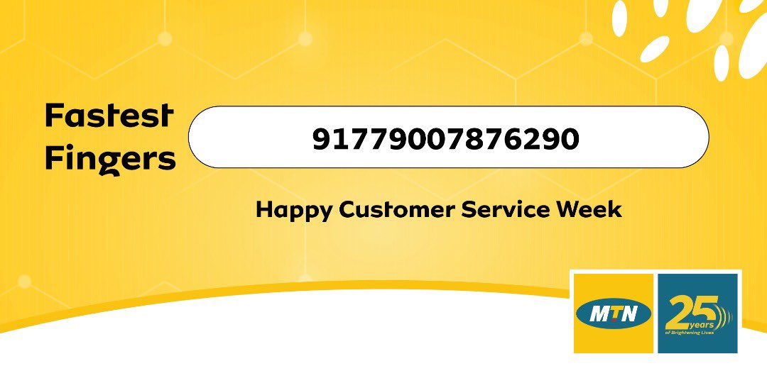 Here we go again! The Fastest finger wins 😉. Shout out and let us know if  you got one. 

 Happy #CustomerServiceWeek!   #LetsGo #Goodtogether