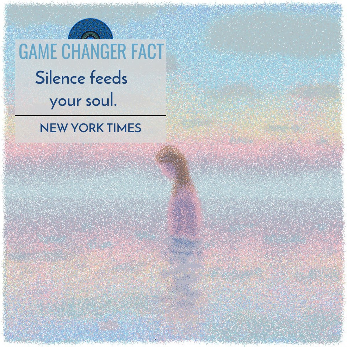 Silence feeds your soul. 
From New York Times article: nyti.ms/2X2JoiD

I'm willing to bet you could use a lot more of it. 

As this writer says: Shut up. Be still.

When's the last time you gave yourself that luxury?

#gamechange #gamechangers #NewYorkTimes #silence