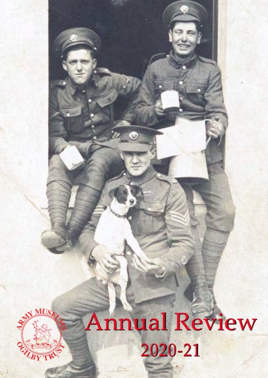 Our annual review is now online! Click to find out what's been happening over the past year within the Army Museums Network and the wider heritage and military history sector.
armymuseums.org.uk/amot-annual-re…
📸 Three Soldiers and a Dog (c) Bodmin Keep, Cornwall’s Regimental Museum