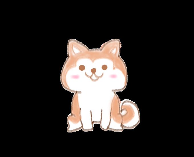 秋田犬のtwitterイラスト検索結果 古い順