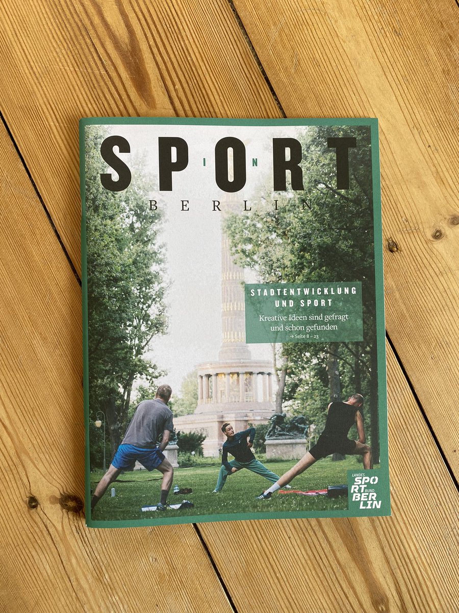 Kleiner Gastbeitrag für »Sport in Berlin« @LSBBerlin über kreative Ideen bzgl. Stadtentwicklung und Sport. #xhain