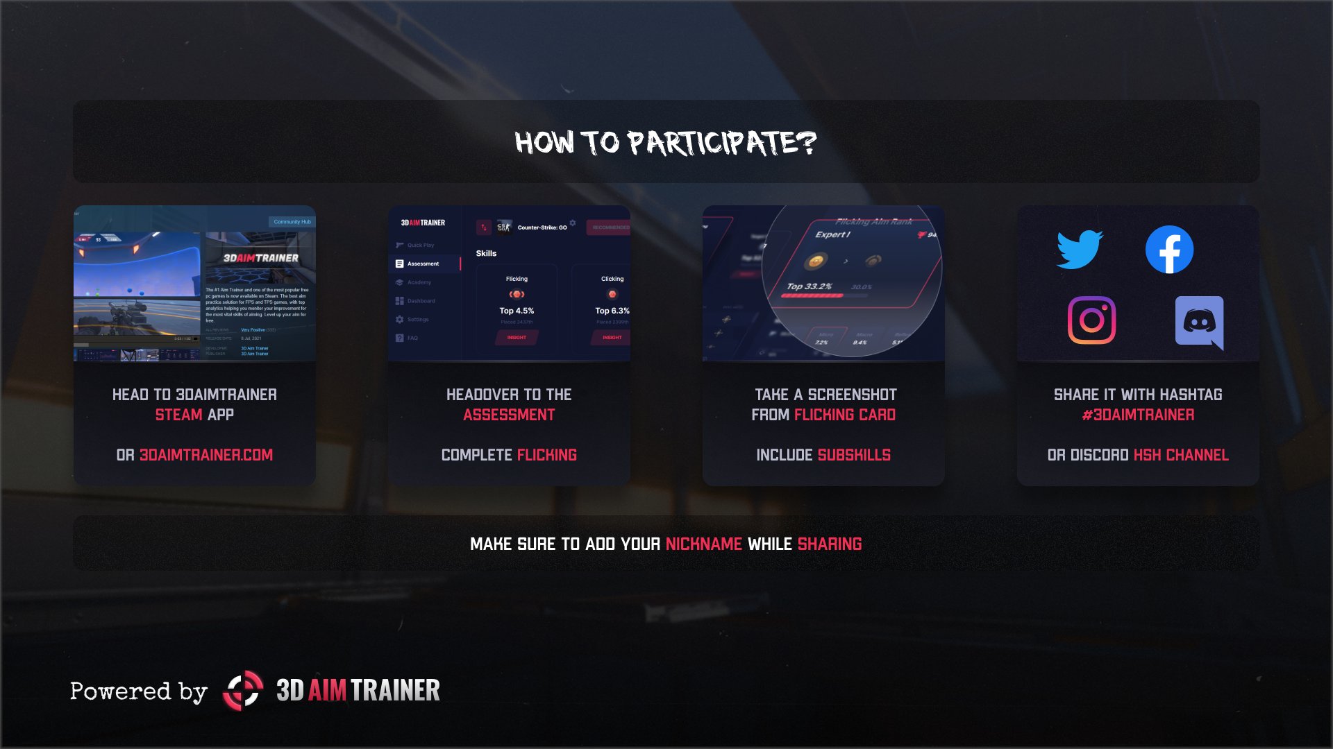 3D Aim Trainer on Twitter: 