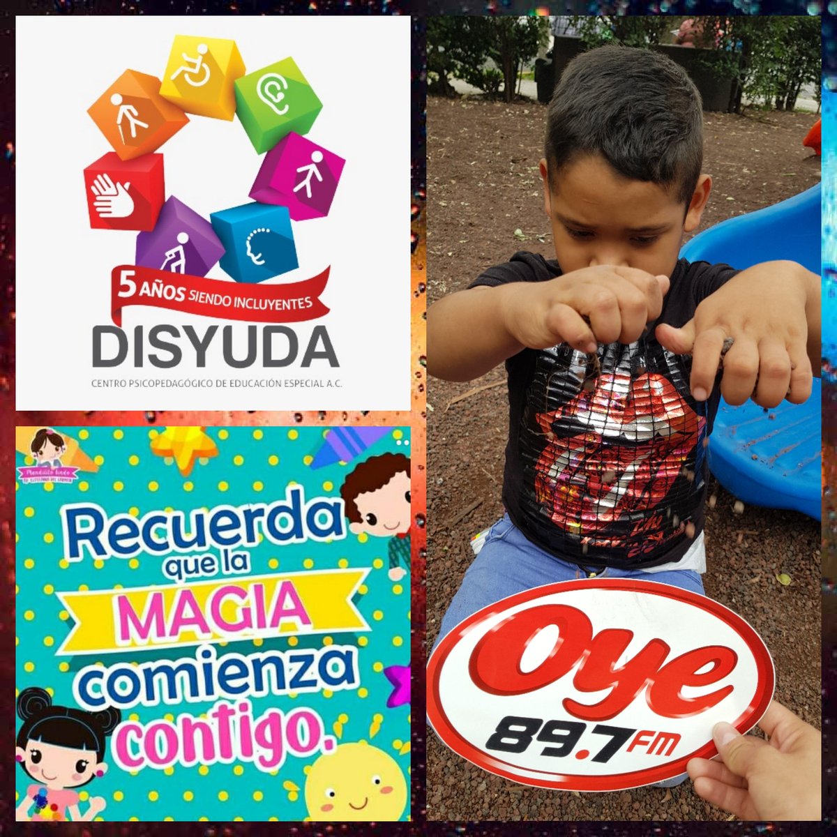 DISYUDA_edu_esp's tweet photo. #QueBuenaOnda que las personas con discapacidad tengan más oportunidades para laborar. Embajadora @pao_sasso siempre la mejor en @Oye897FMOficial @OyeElDebraye gracias por incluir a personas con discapacidad e  su vida.

#TeamSasso #BarbieSasso https://t.co/2apkjDABM7