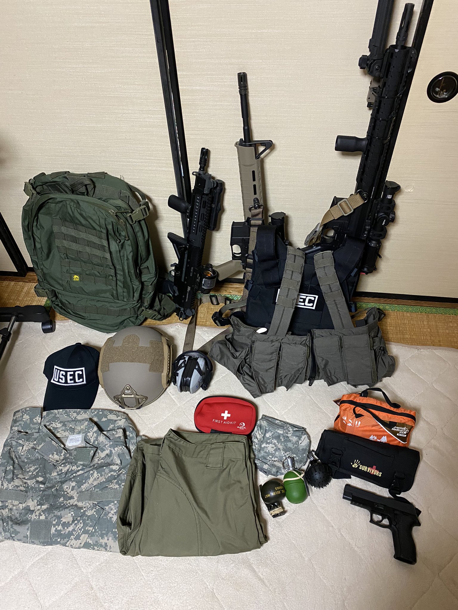 サバゲー タルコフ 風 装備 セット