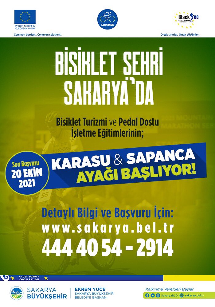 Letscyclecbc's tweet photo. Dünyada sadece 22 bölge ve şehrin sahip olduğu Bisiklet Şehri unvanını alan Sakarya'da, Let's Cycle Projesi kapsamında  Pedal Dostu Eğitimler Karasu ve Sapanca'da devam edecek 🚵‍♀️

#Sapanca
#Karasu https://t.co/XgzR1DfMQt