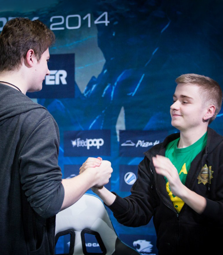 teamsecret's tweet photo. Zai versus SumaiL. Puppey versus N0tail.

Friends turned foes. Let's settle it today.

#SecretDota #TI10 https://t.co/oGMRVRHkzM