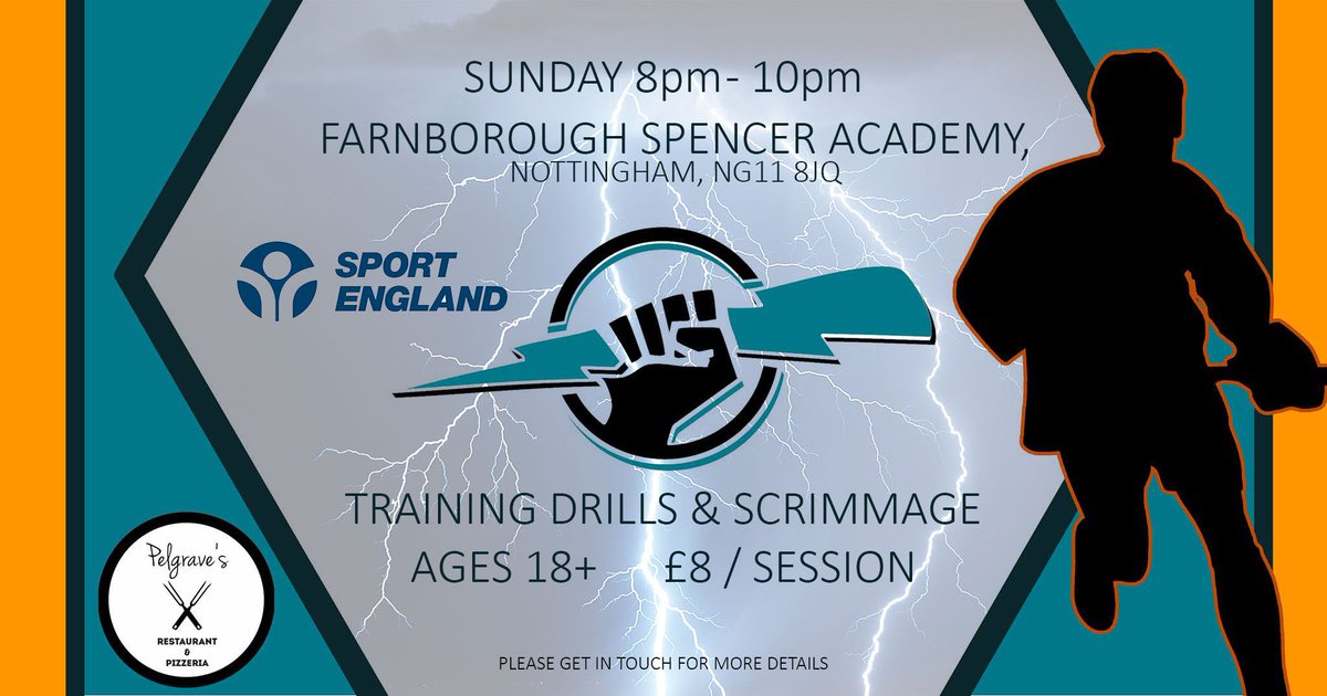 We’re back in training this Sunday, 8-10pm at Farnborough Academy, this is an open session, if you want to come down, please keep an eye out for the event listing on Facebook later this week.  Any questions, get in touch.