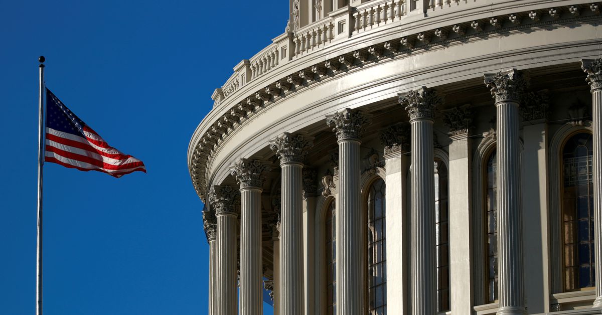 Reuters's tweet photo. U.S. House expected to pass bill to hike debt ceiling, avert default https://t.co/TG7rz09ryX https://t.co/ibvSE4lJOy
