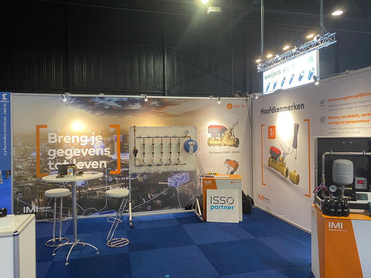 issonieuws's tweet image. Kennispartner @IMIHydronic, hal 3! Is trotse ISSO partner #energiebeurs #ISSO