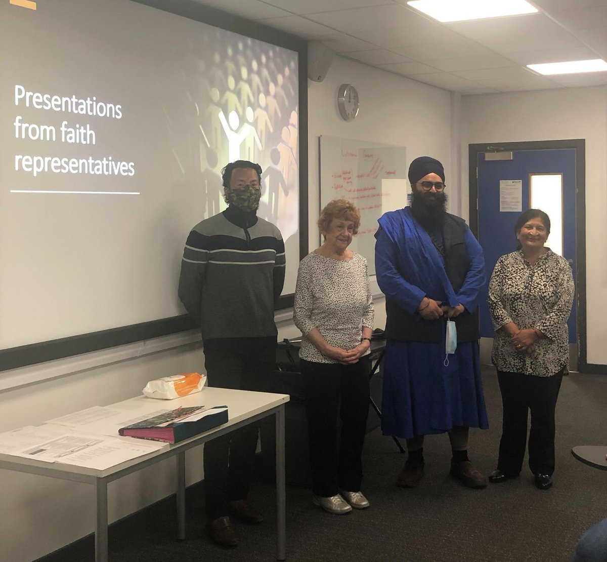 NCLDietetics's tweet photo. Last week, our stage 2 #dietetic students welcomed local faith representatives who discussed their dietary practices &amp; restrictions 

This opportunity allowed our students to hear from individuals with lived experience of these dietary practices &amp; put their learning into context https://t.co/KNw6HtDDx7