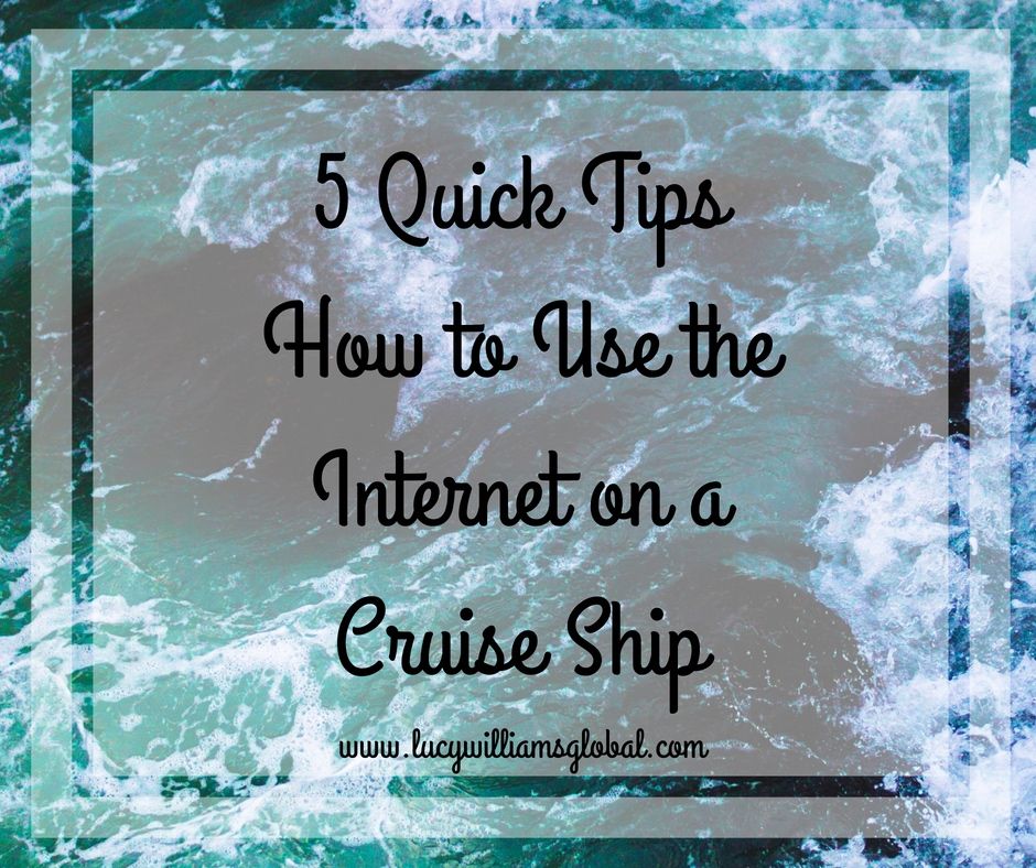 lucretiaw14's tweet photo. 5 Quick Tips How to Use the Internet on a Cruise Ship - Lucy Williams Global https://t.co/MVcHE5DK0L https://t.co/Fl1X6WJC9F