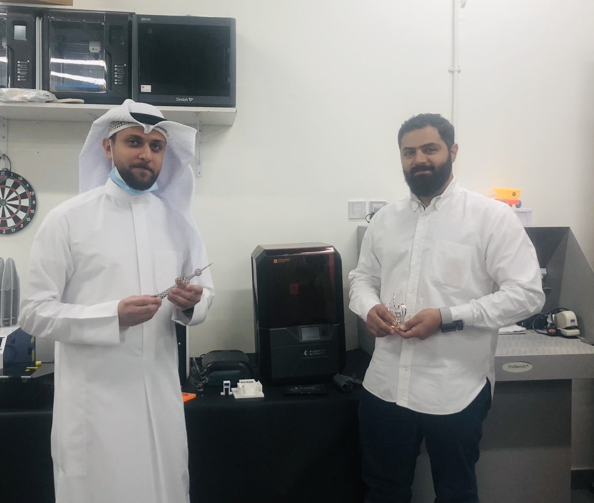 UNDPKuwait's tweet photo. #SDGAccelerator Kuwaiti innovators working on application of #IOT smart tech to secure parking space for people w disabilities. Today @KInnCenter w National SME Fund & @UNDPKuwait #SDG1 https://t.co/hOJzDuxZgb