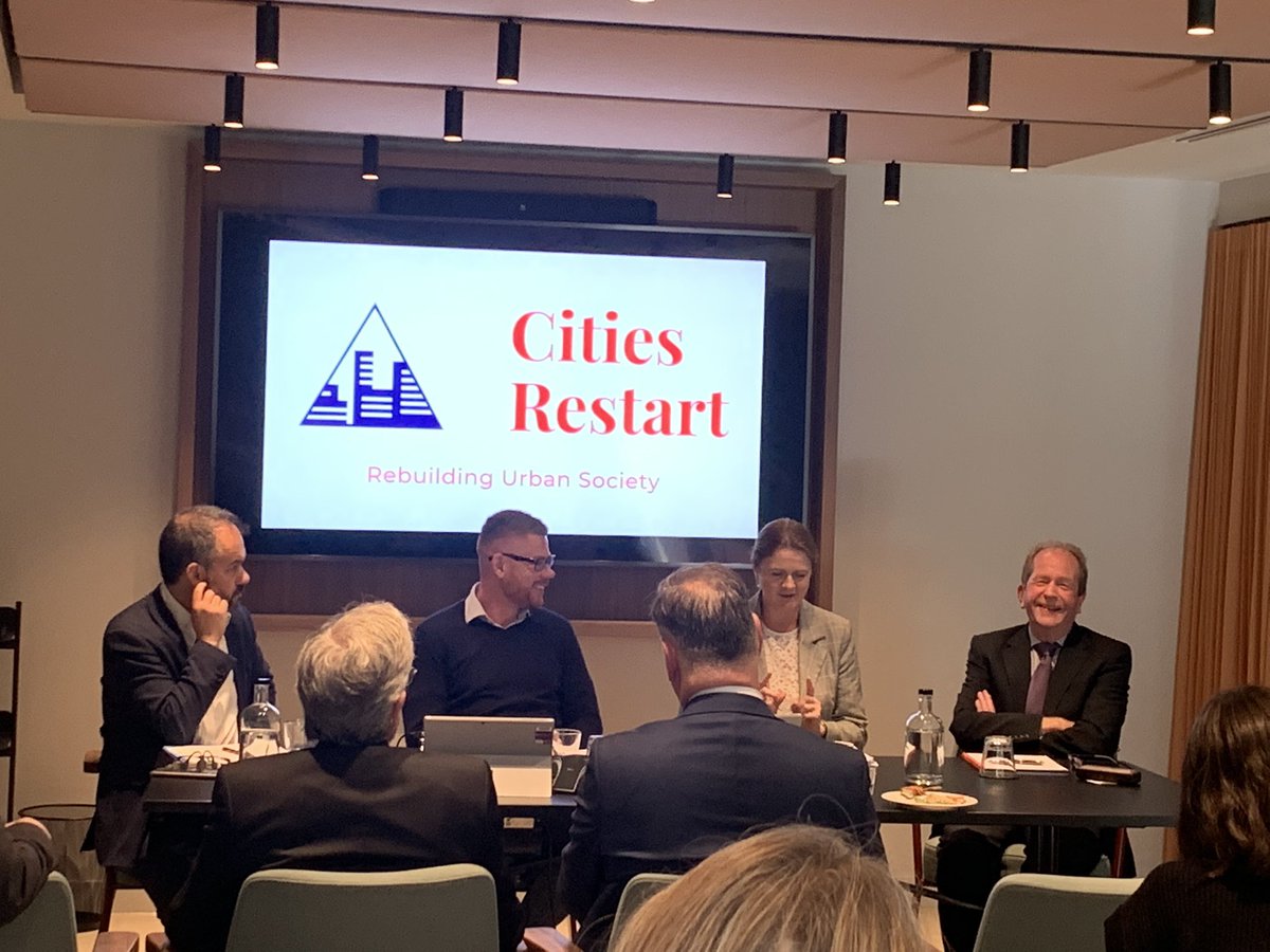 CitiesRestart's tweet photo. @MMcTagueFSB “On retail, there’s a Renaissance taking place and a move towards smaller service based businesses” https://t.co/IZb53oBELV