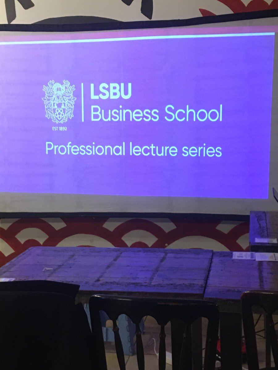 So excited to be taking our lecture series on the road! Today we are at Badger Badger in Deptford High Street for Charles Graham’s talk ! #impact #LSBU #Reserach