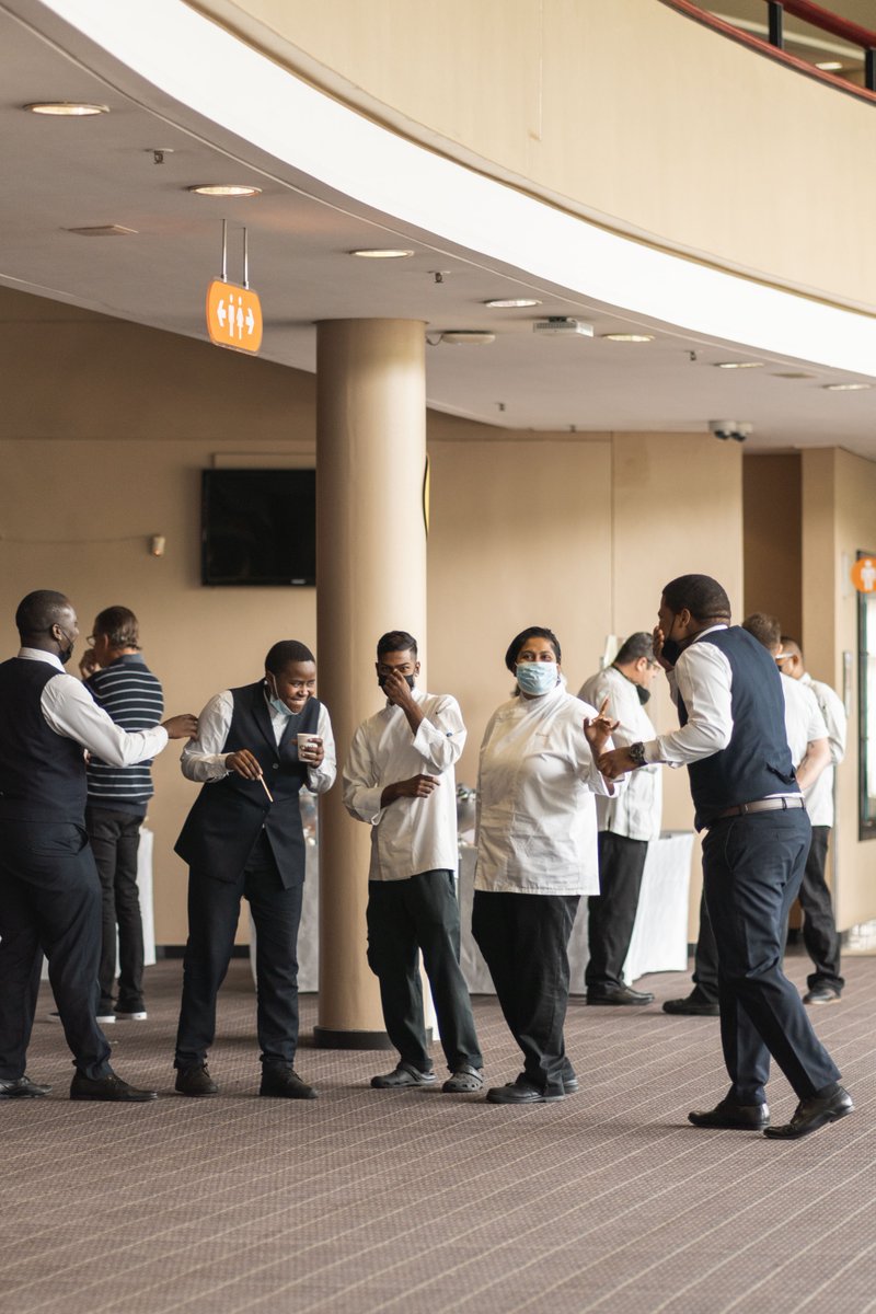 DurbanICC's tweet photo. The Durban ICC recently hosted the Distell Inter-Hotel Challenge 2021. A comprehensive programme including motivational and inspirational guest speakers who tackled a range of subjects across the spectrum such as nutrition and communication.
#DurbanICC #HotelChallenge https://t.co/dgvmIDBOuF