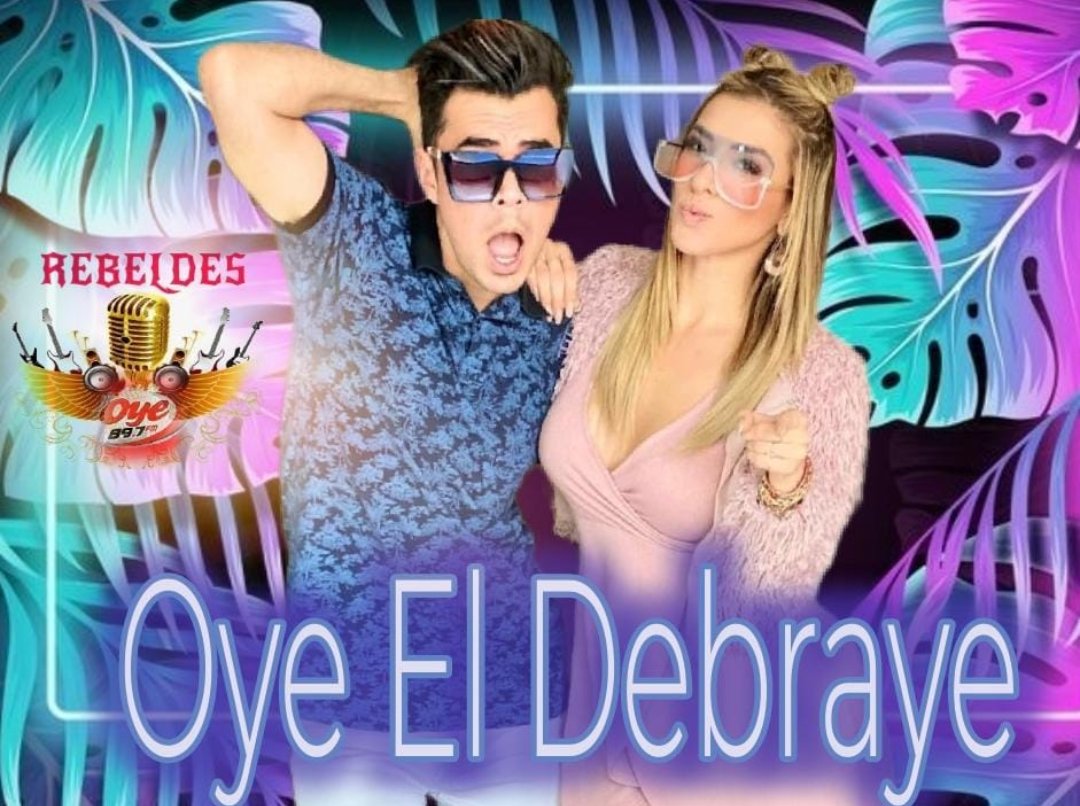 ExaRebeldes's tweet photo. Buenos días ya comenzó el debraye con @pao_sasso y el guapo @PonchoYezka @OyeElDebraye @Oye897 https://t.co/mF1ys8LiF9