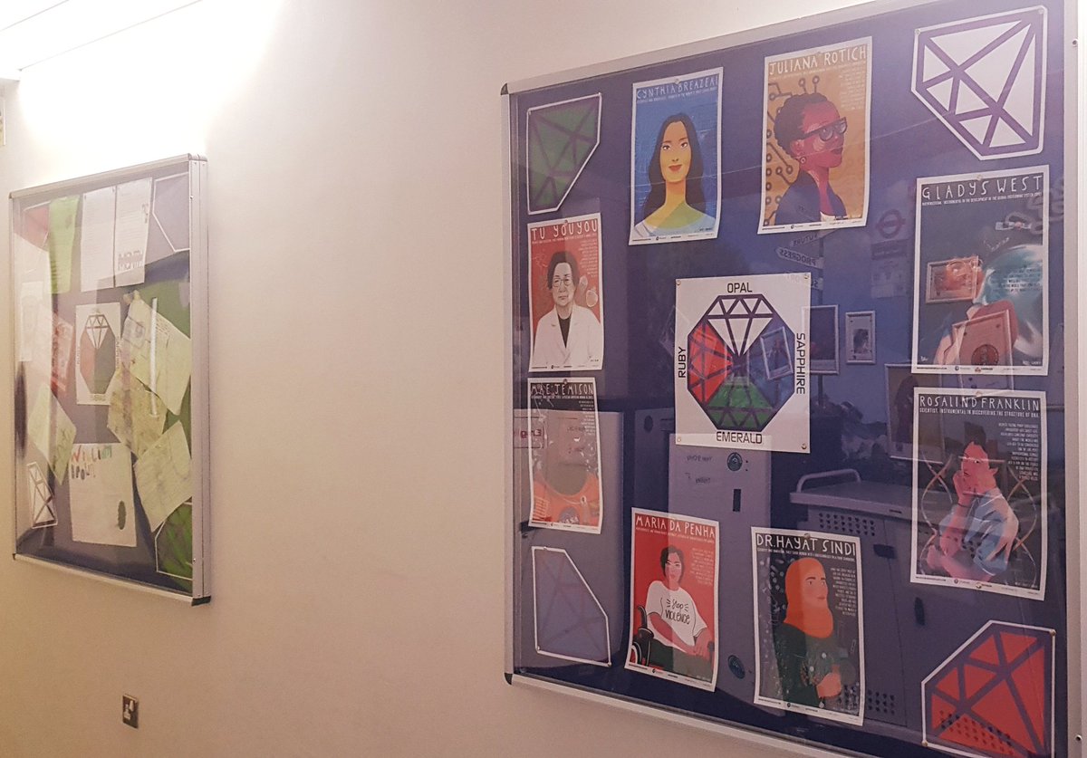 I have updated to our House displays to include our black history month posters and the amazing women in STEM 💪 The later being our Head of House form time theme for the week! 👩🏻‍🔬 Who will be the best form in our quiz? 💎