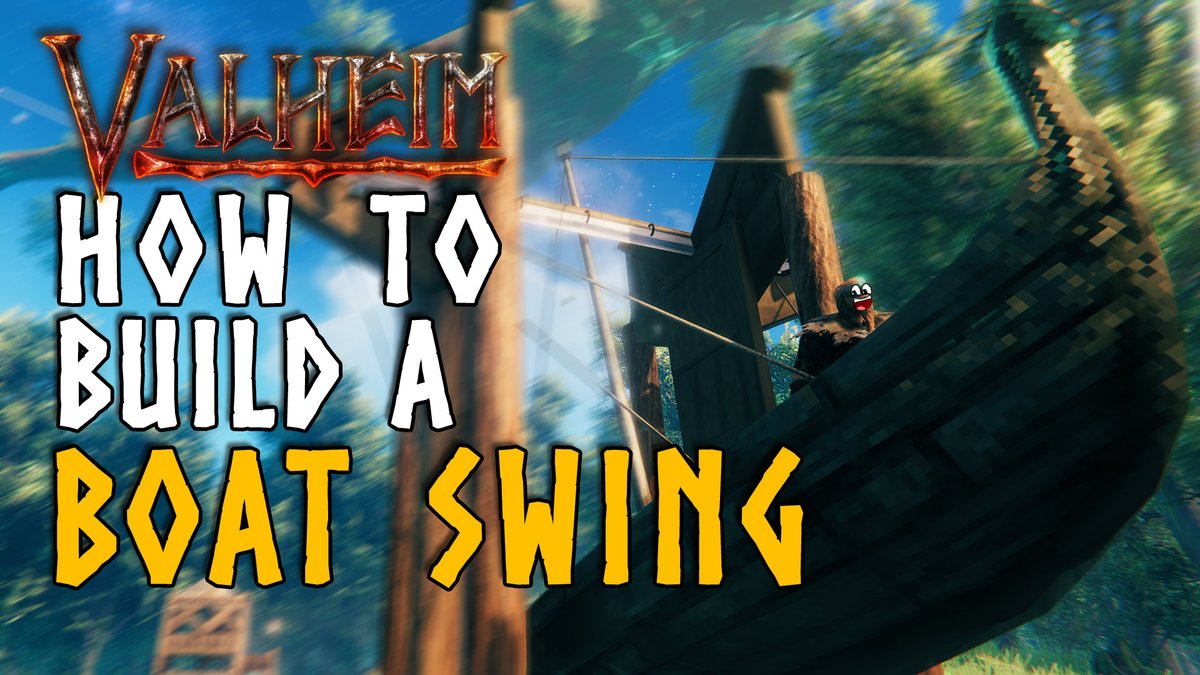 Beeblebum_GO's tweet image. How to build a Boat Swing in @Valheim? If you are a Valheimer, then you should try this out, it is fun!

youtu.be/TP1VDH_Mm58

#Valheim #Valheimbuilding #VikingFun #Boatswing
#Beeblebum