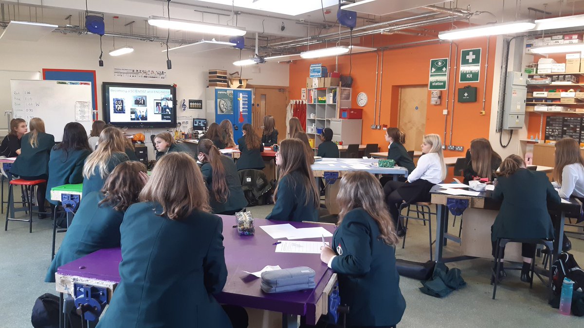 TootHillSTEM's tweet photo. Great to celebrate #AdaLovelaceDay21 with year 8 & 9 girls thanks to @IgniteFutures. A great event and some fantastic contributions from all students. Food for thought for future #STEM #careers?
#AdaLovelaceDay #GirlsInSTEM #toothillstem https://t.co/38BOlMm0oe