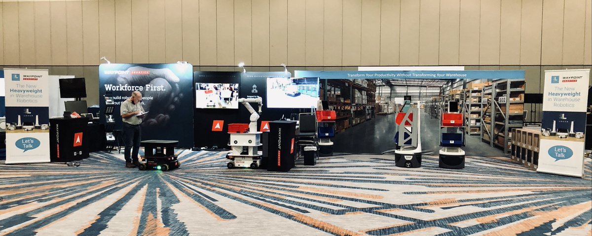 waypointrobo's tweet photo. Good morning #Memphis 🎸!! @LocusRobotics + @waypointrobo are ready to go and so excited to kick off @a3automate AMR + Logistics Conference >> https://t.co/98EdYt9AXy It's gonna be huge! #A3AMRLCon #AMRs #Logistics https://t.co/Nb7UWWuDOz