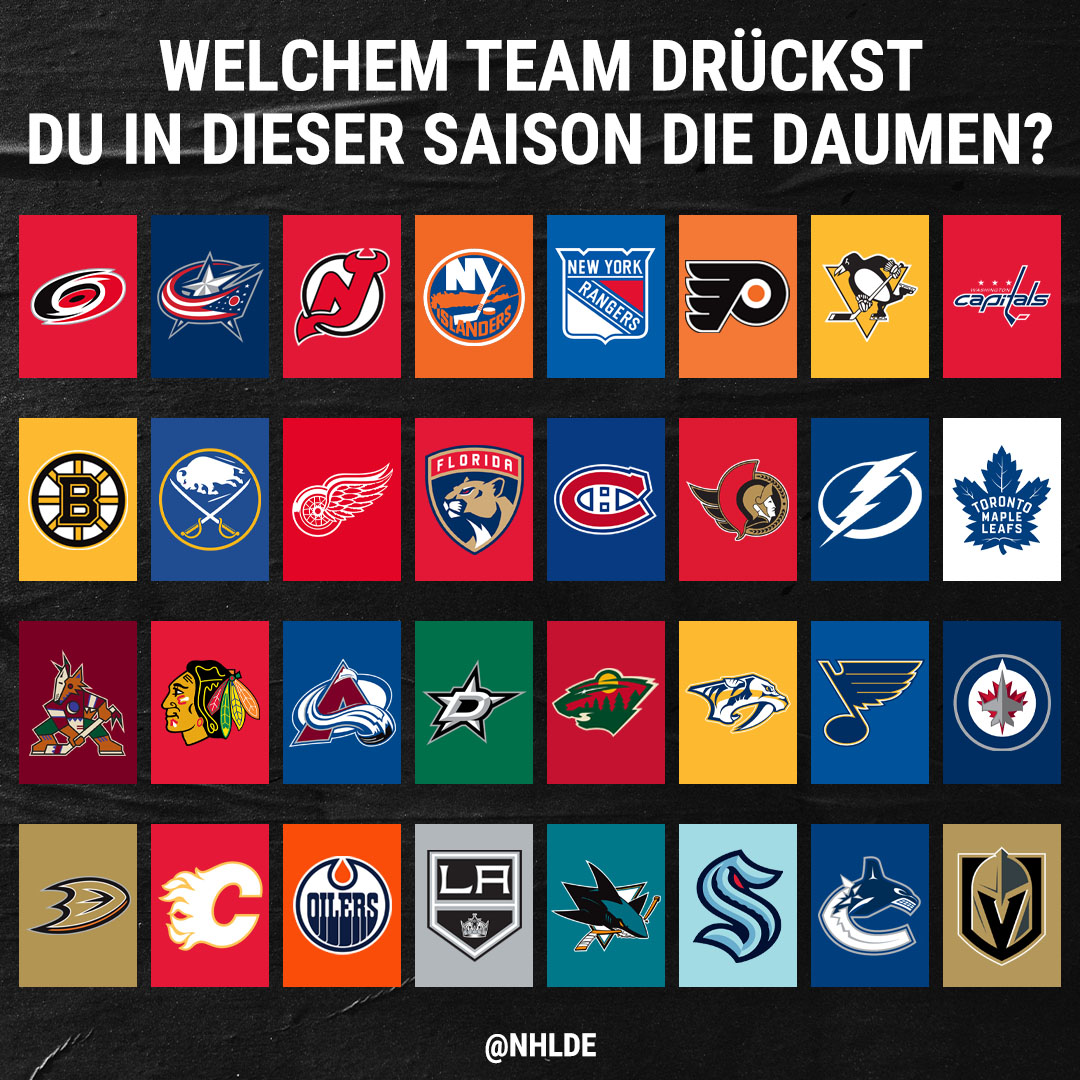 Heute startet die NHL-Saison - doch welchem Team gehört dein Herz? ❤ Sag es uns mit einem GIF! 🥳