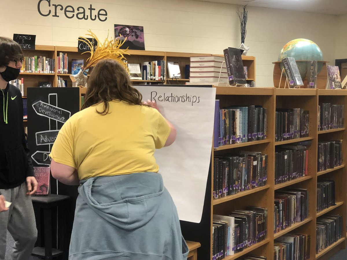 gstokes5's tweet photo. Social emotional work on how our feelings impact us and those around us. Learning about bottling emotions today. @adlugosh https://t.co/S2hFRQXJPM