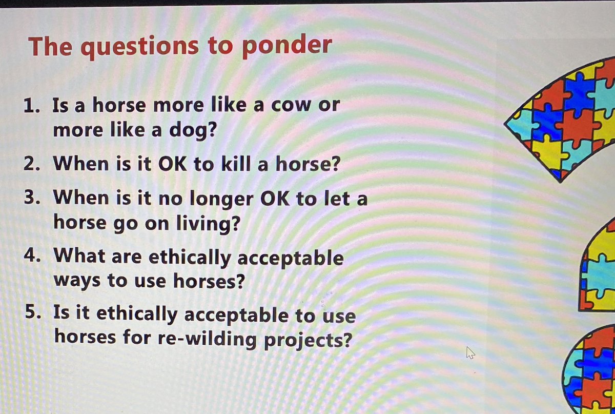 MariaRorvang's tweet photo. Thought provoking start to the last day of our #equitationsciencecourse2021
With some very interesting discussions of #ethics in equitation science by professor @PeterSandoee
#slu #novauniversitynetwork https://t.co/ou82oR5oFl