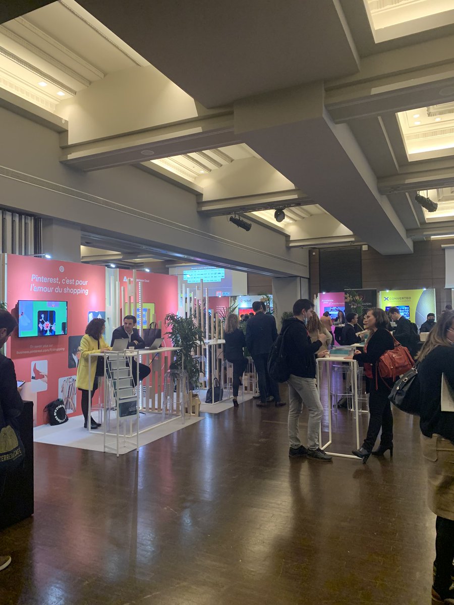 Que de beaux exposants pour l’occasion ! #Hubforum2021 #MBADMB #NextEconomy