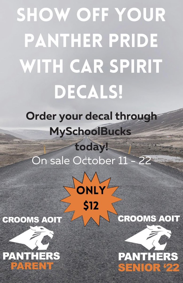 Let’s go Parents!  Time to show your Panther Pride!