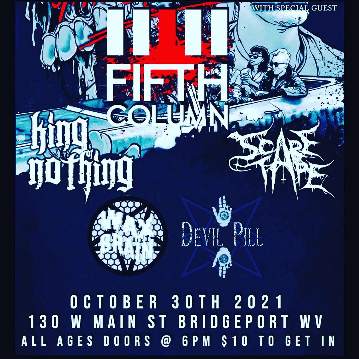 We have a few shows coming up! Hope to see you there! 🤘🏽