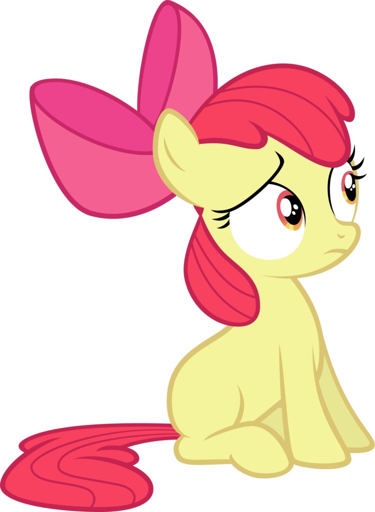 mlp baby apple bloom crying