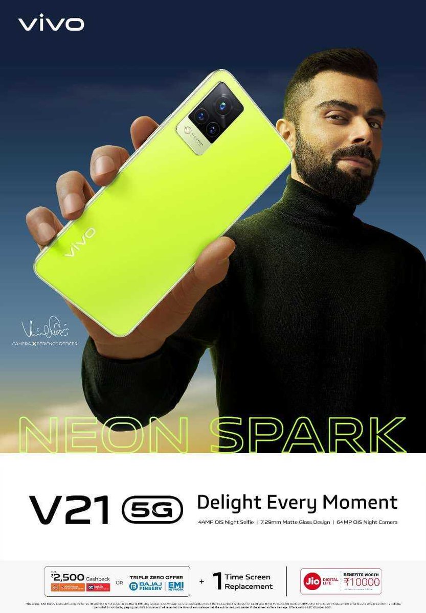 GreedyTech's tweet photo. @Vivo_India is launching #vivov21 5G with new colour #NeonSpark tomorrow at 12PM. The colour just looks unique and can definitely stand out among the bunch. #Vivo always comes up with impressive design choices. We can't wait to show you how good it looks in person.
Stay tuned.. https://t.co/wWOLaYrW7Z