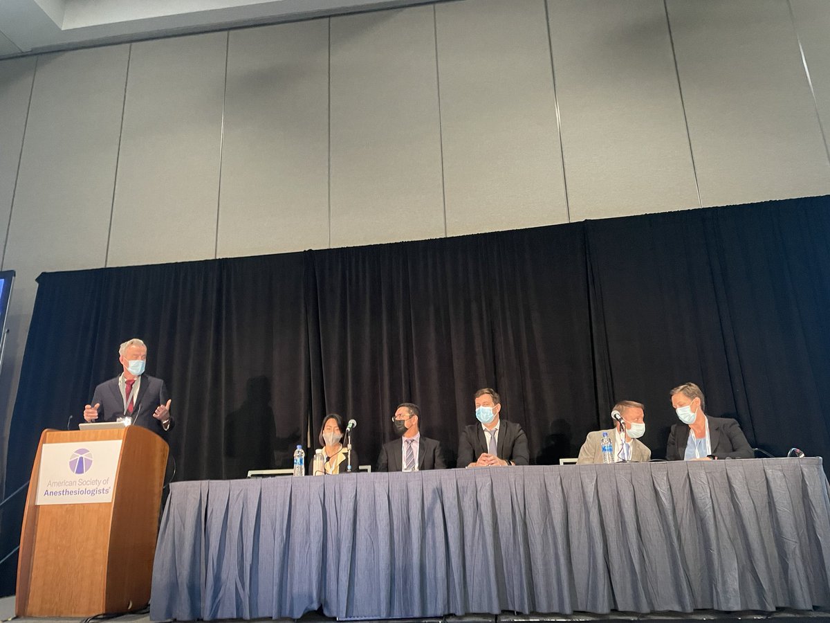 Great international panel on how neuromuscular blockade management affects patient outcome.  <a href="/MatthiasEikerm1/">Matthias Eikermann</a> <a href="/MonteEinstAnest/">Montefiore Einstein Anesthesiology</a> <a href="/maxsebschaefer/">Maximilian Schaefer</a> <a href="/BIDMCAnesthesia/">BIDMC Anesthesia, Critical Care and Pain Medicine</a> <a href="/HeidrunFink/">Heidrun Lewald</a> <a href="/Karuna_Job/">Karuna Wongtangman</a> @KarstenBartels Brandon Togioka  #ANES21 <a href="/ASALifeline/">ASA®</a>