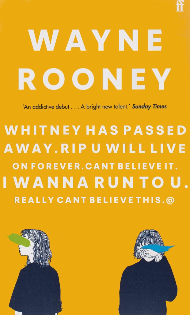 JonnyGabriel's tweet image. Sally Rooney books but they're Wayne Rooney tweets.