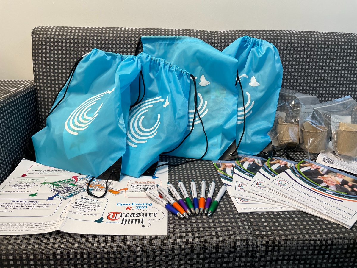 #Classof2027! Our EXCLUSIVE Open Evening 2021 Goodie Bags are packed and ready for delivery to primary schools tomorrow ... we are SO EXCITED to meet you all on Thursday! Still not registered? It's quick and easy, just follow the link: forms.office.com/Pages/Response… #OpenEvening2021