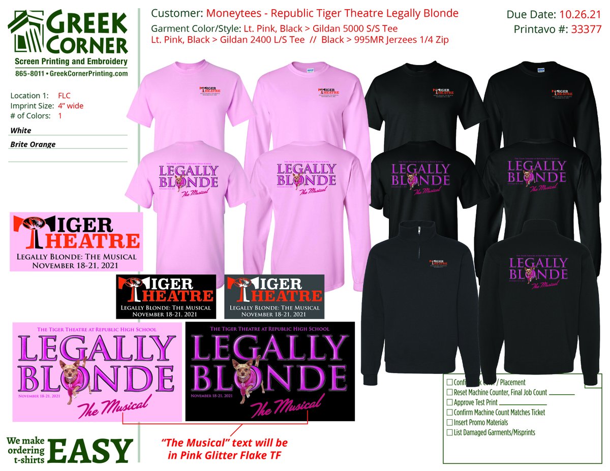 ONLY 2 DAYS REMAIN.  Get your show merch!  stores.inksoft.com/tiger_theatre_…