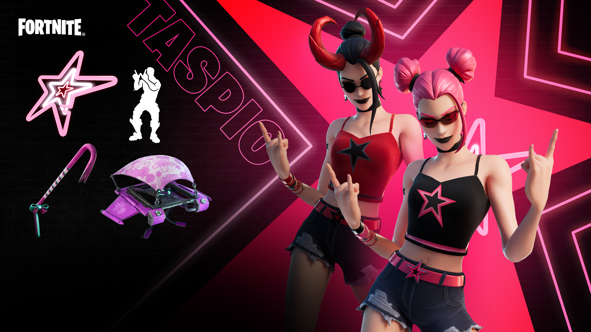Fortnite Some Frightful Funk A Little Bit Of Punk And A Whole Lot Of Spunk With Loud Taspio S Hand Picked Locker Bundle Available Now T Co 8sl8ipulnw Twitter
