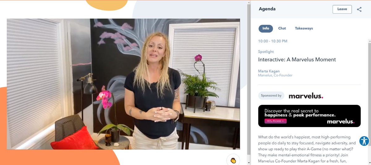 farhanmania786's tweet photo. What a CEO and what a session! @INBOUND 

My favourite so far. Kudos to Marta and Marvelus.

Totally marvellous!

Hats off to @HubSpot to take care of and include this too.

#MentalHealthMatters #Mentalhealth #INBOUND2021 #hubspot #makewebbetter https://t.co/vDIhgZ8RR5