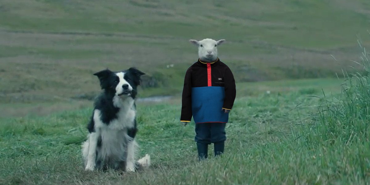 A24's tweet image. You could be this cozy 🐑 a24.shop/fleeces
