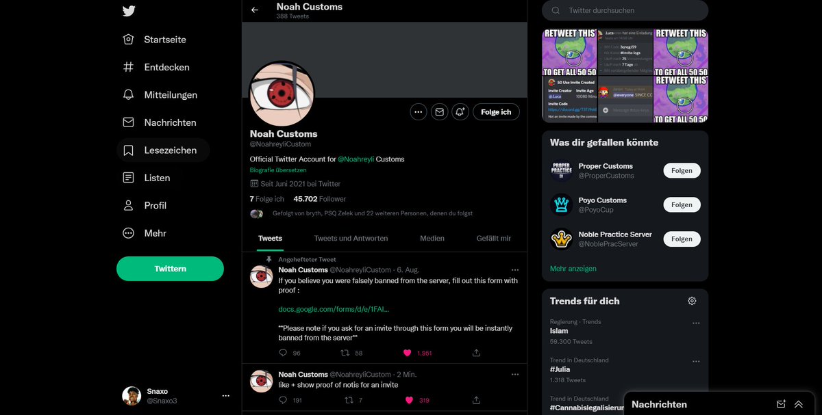 Snaxo tweet media